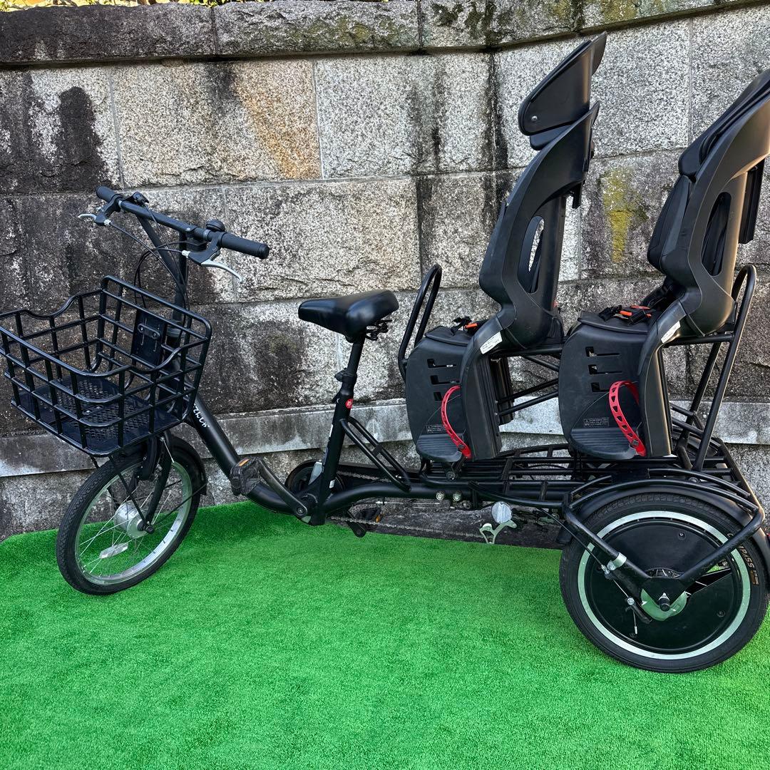 【引き取り限定】OGK ふたごじてんしゃ 動作品 鍵1本付き 管理No.iso※