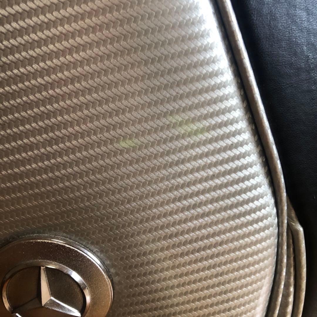 希少 メルセデスベンツ キャディバック シルバー フード付き