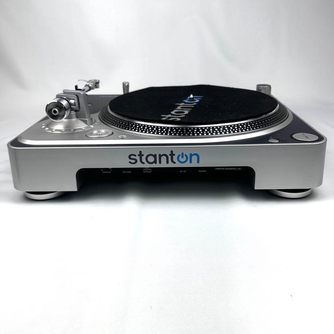 【人気】stanton ターンテーブル T.80 カートリッジ付 動作確認済