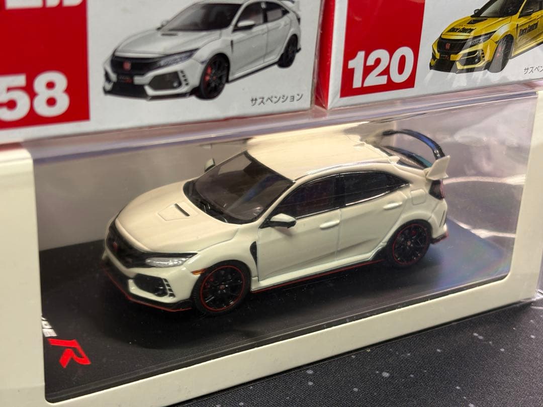 TSMモデル Honda civic type R FK8 1:43 米国限定
