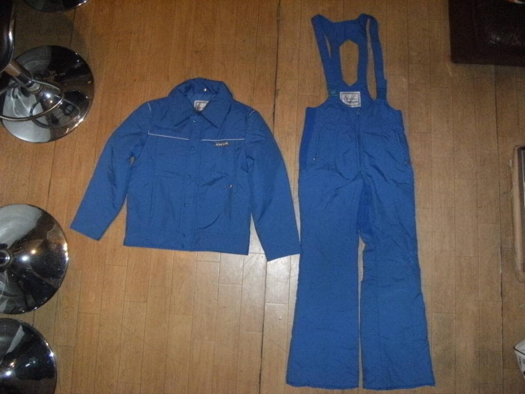 昭和レトロ★アシックス MONCLER モンクレール スキーウエアー 上下セット