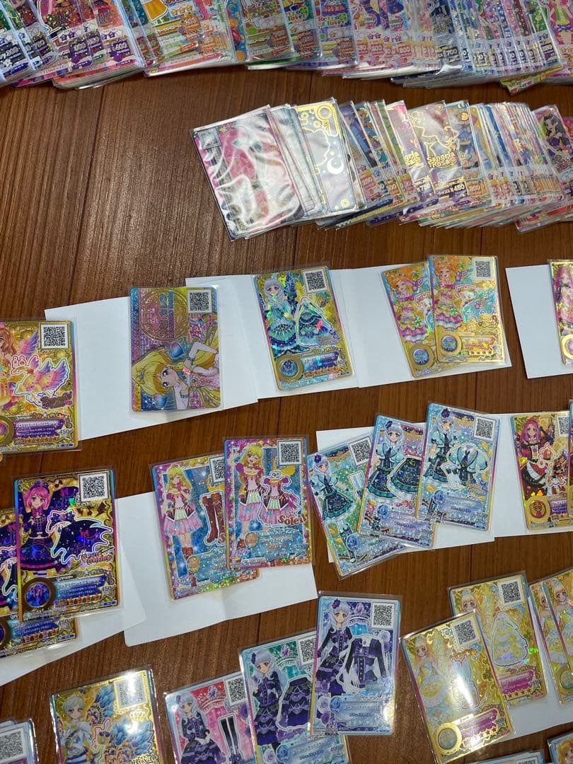 アイカツ カード 引退 大量 まとめ　アイカツ ハイピンクパレードコルセット