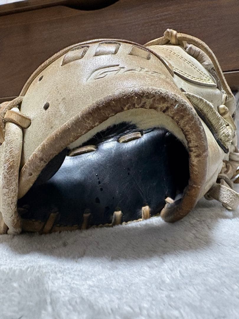 Global Elite 硬式グローブ キャメル