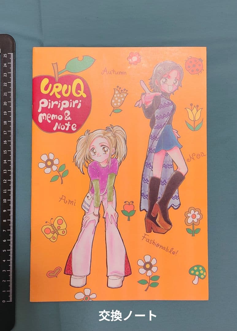 希少 うるきゅー カラー扉絵 付録ノート メモパッド他 秋元奈美 なかよし