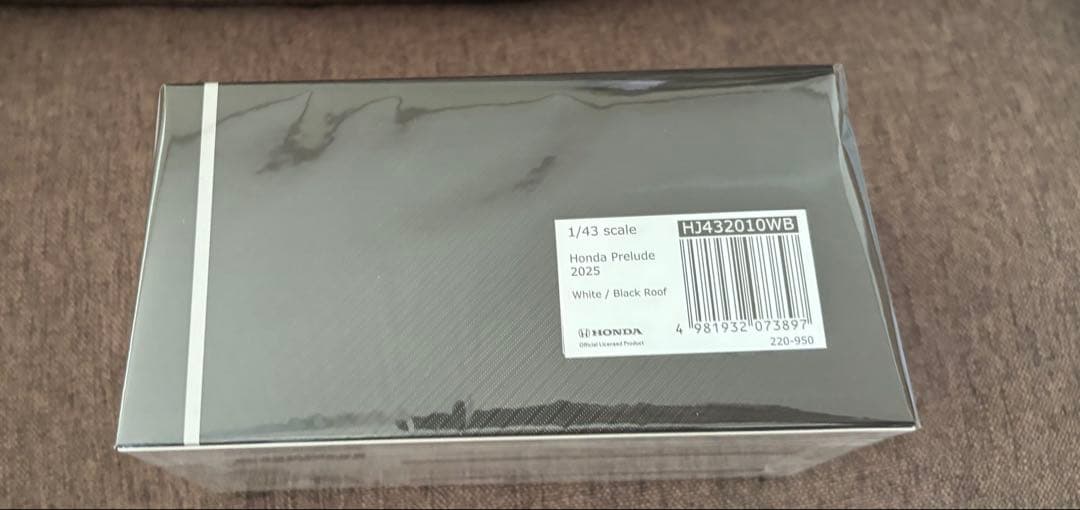HONDA プレリュード 1/43 ミニカー