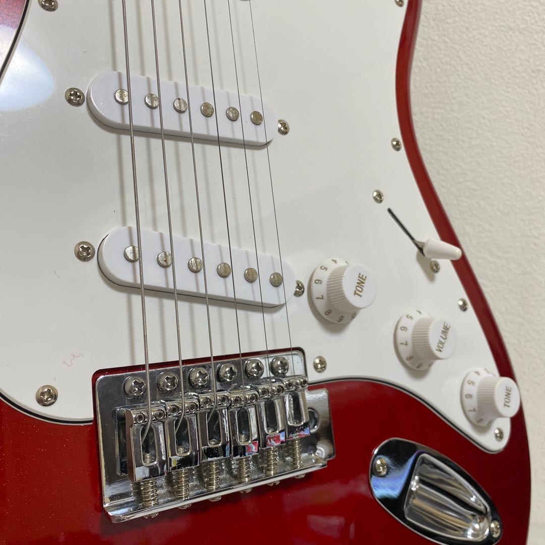 SELDER 美品 エレキギター STストラップ・ケース付き