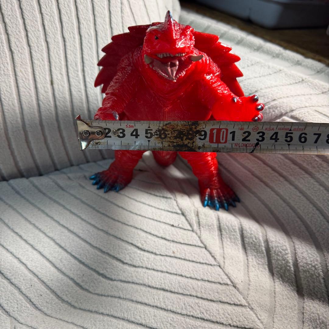 大怪獣シリーズガメラⅢ 1999 赤成型ソフビキット