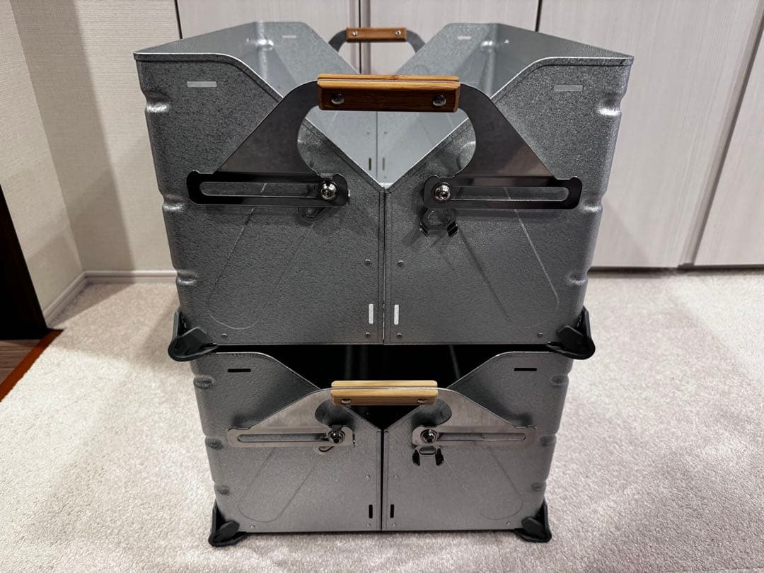 スノーピーク シェルフコンテナ50 シェルコン 2個セット①