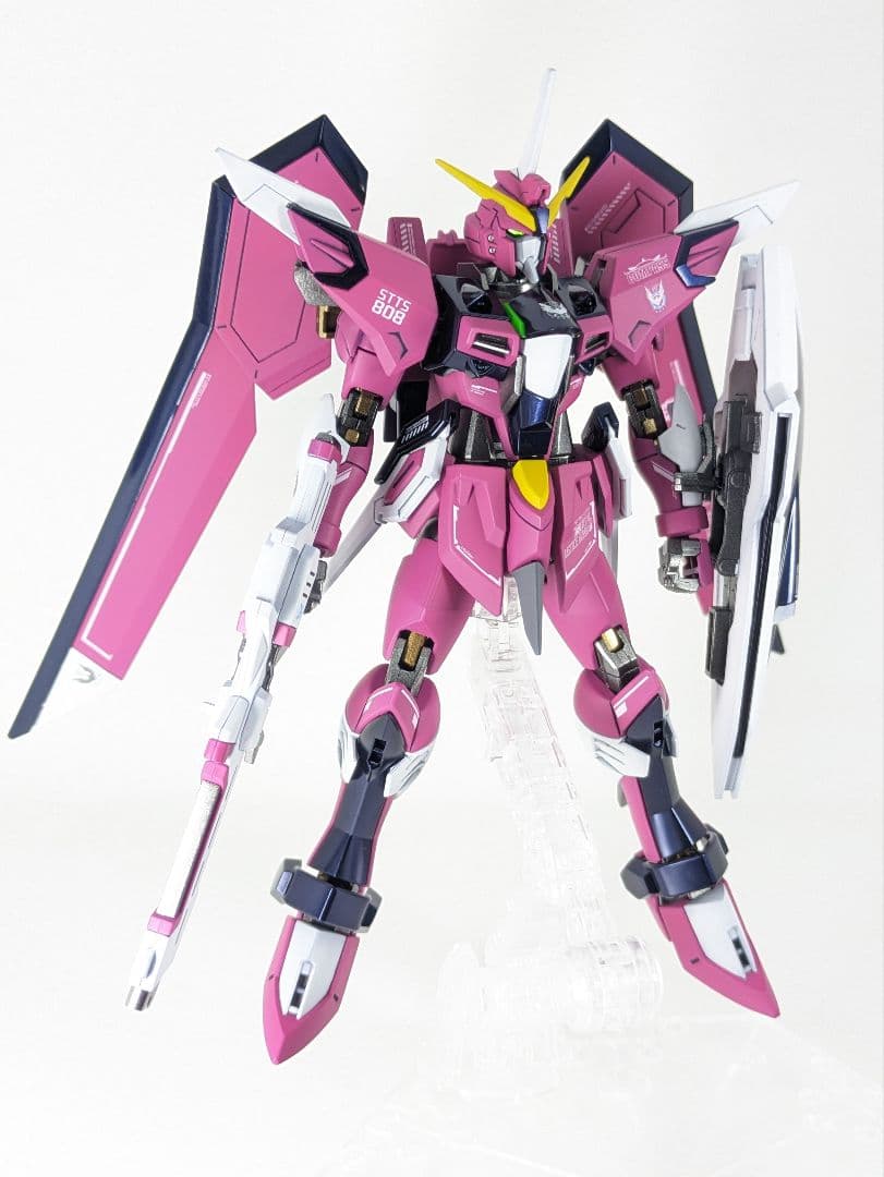 HG　イモータルジャスティスガンダム　全塗装　完成品