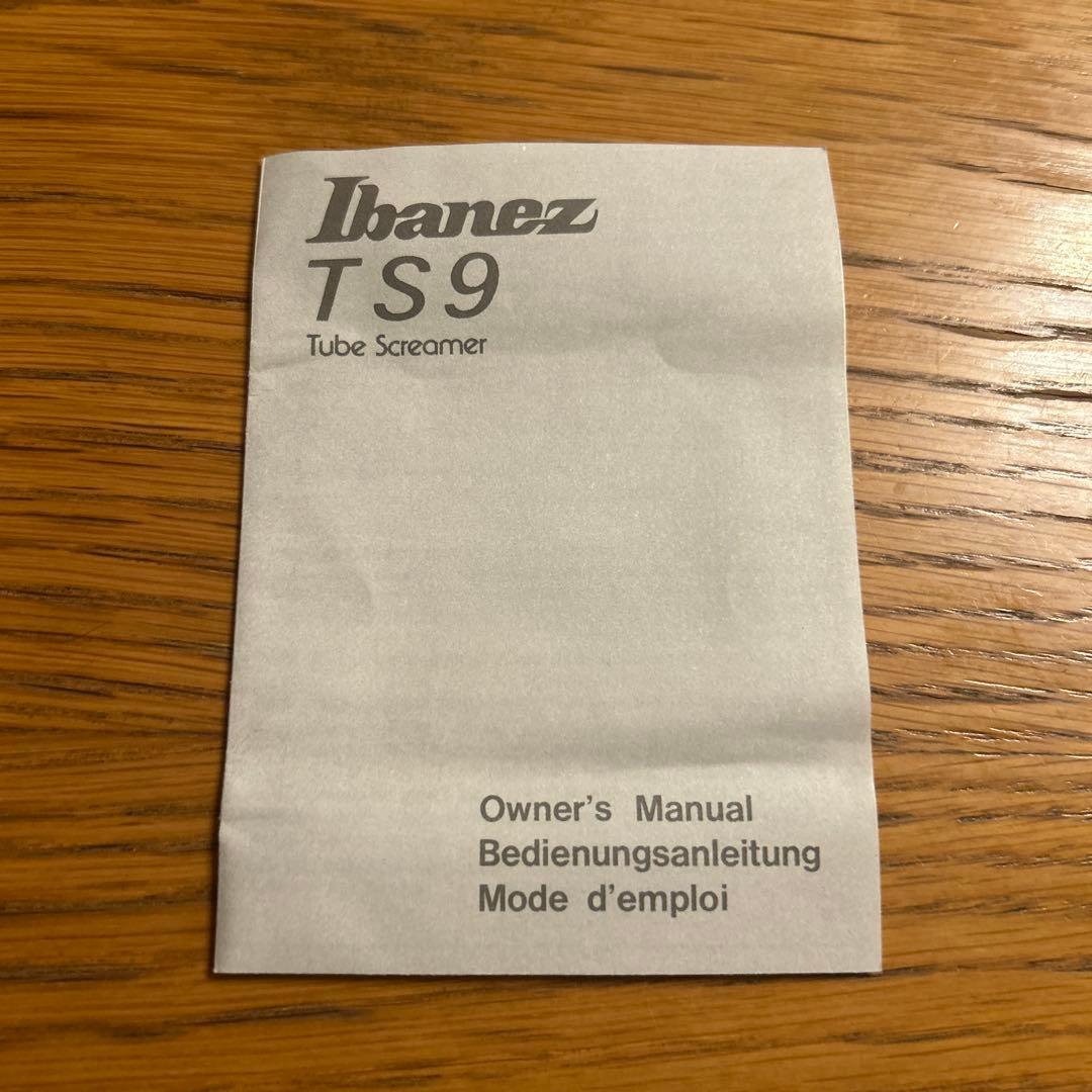 Ibanez Tube ScreamerTS9 2ndリイシュー