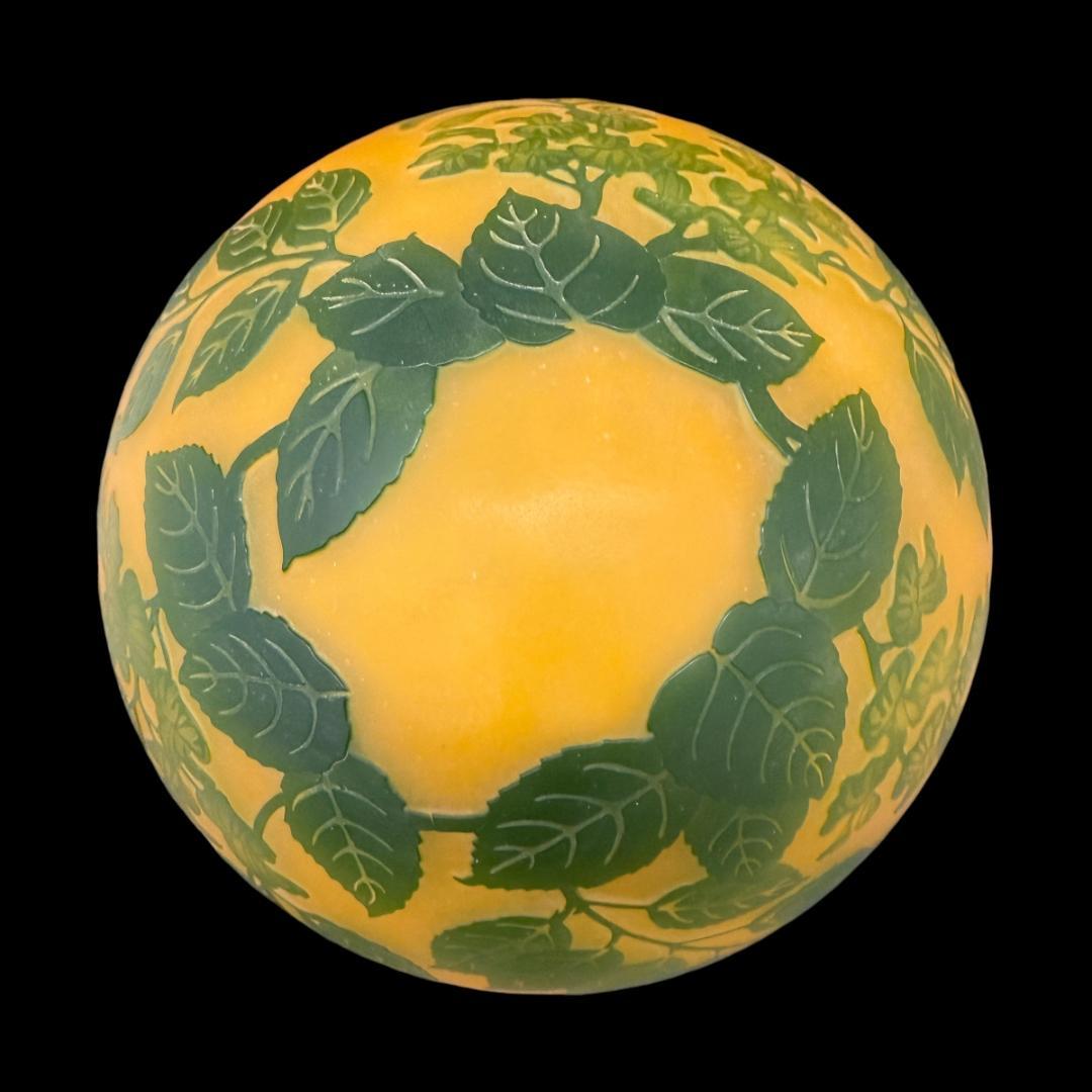 高さ33㎝【希少】エミールガレ風　レプリカ　ランプ　卓上照明