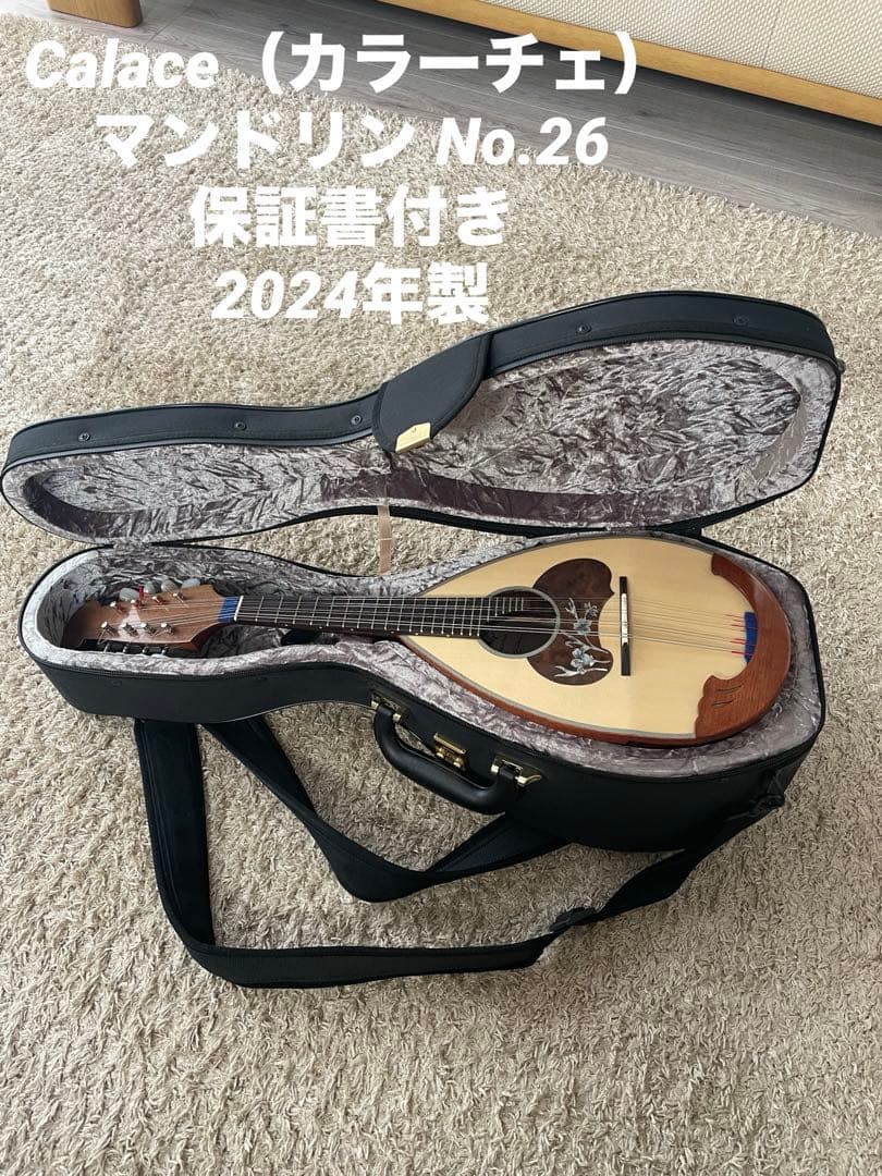 Calace（カラーチェ）マンドリン No.26 正規品保証書付き・2024年製
