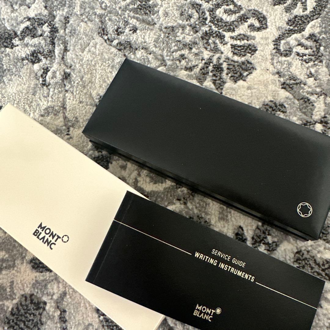 モンブラン ボールペン 長期保管 インク漏れあり