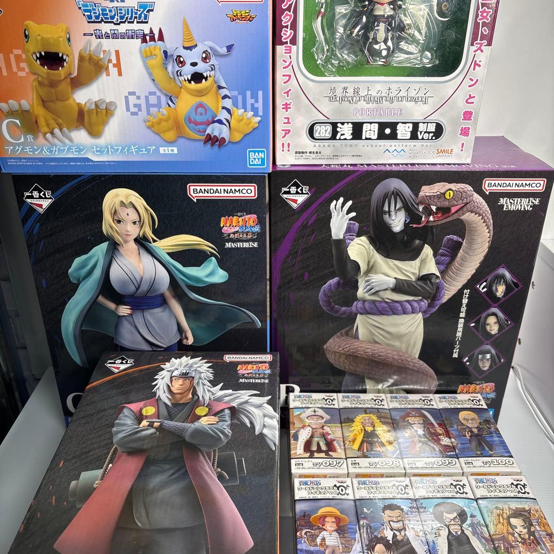 全未開封一番くじナルト伝説の三忍自来也　綱手　大蛇丸など19点福袋セット