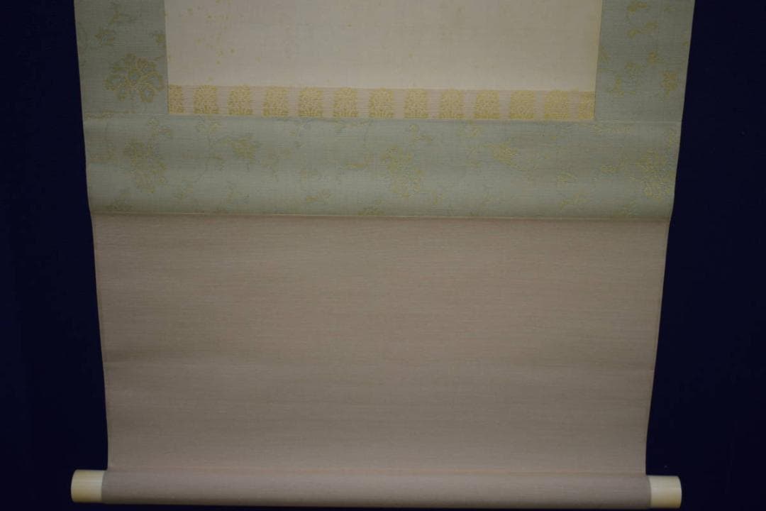 真作/土佐光種/大和絵人物画賛/布袋屋掛軸HJ-430