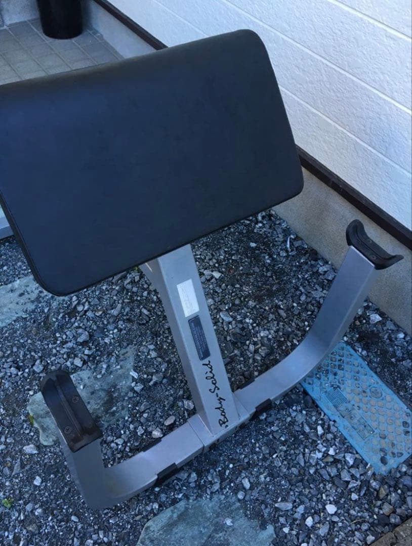 【直接引取限定】BodySolidのジムユースのプリチャーベンチ