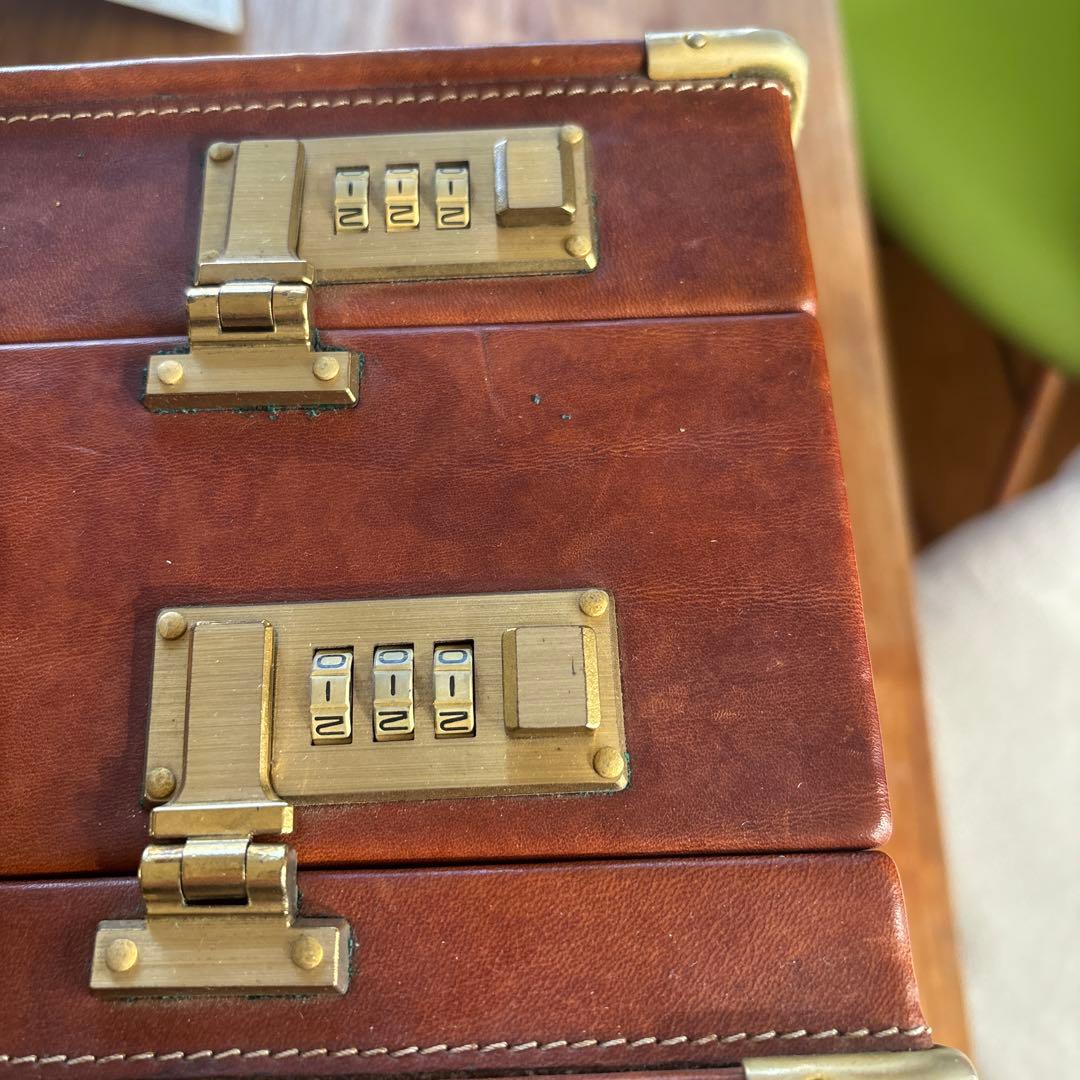 味わいのあるRALDO RAFFAレザーアタッシュケース イタリア製