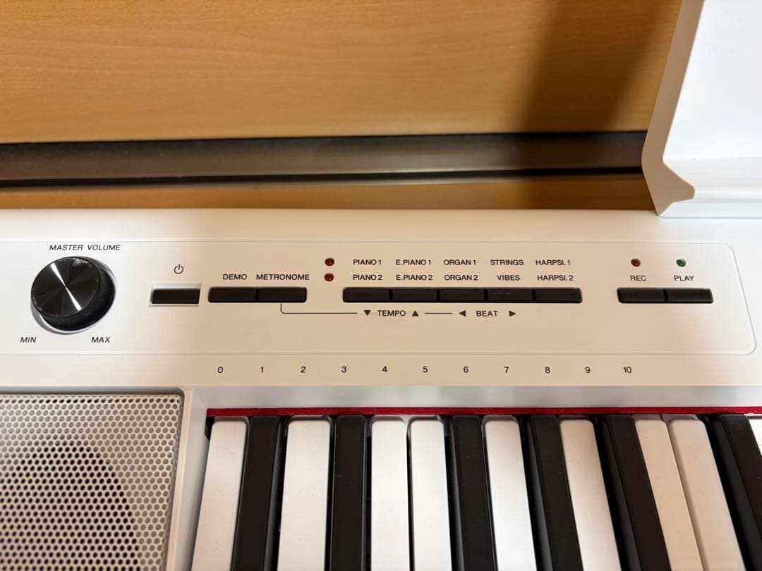 YAMAHA piaggero NP-12 ホワイト 61鍵