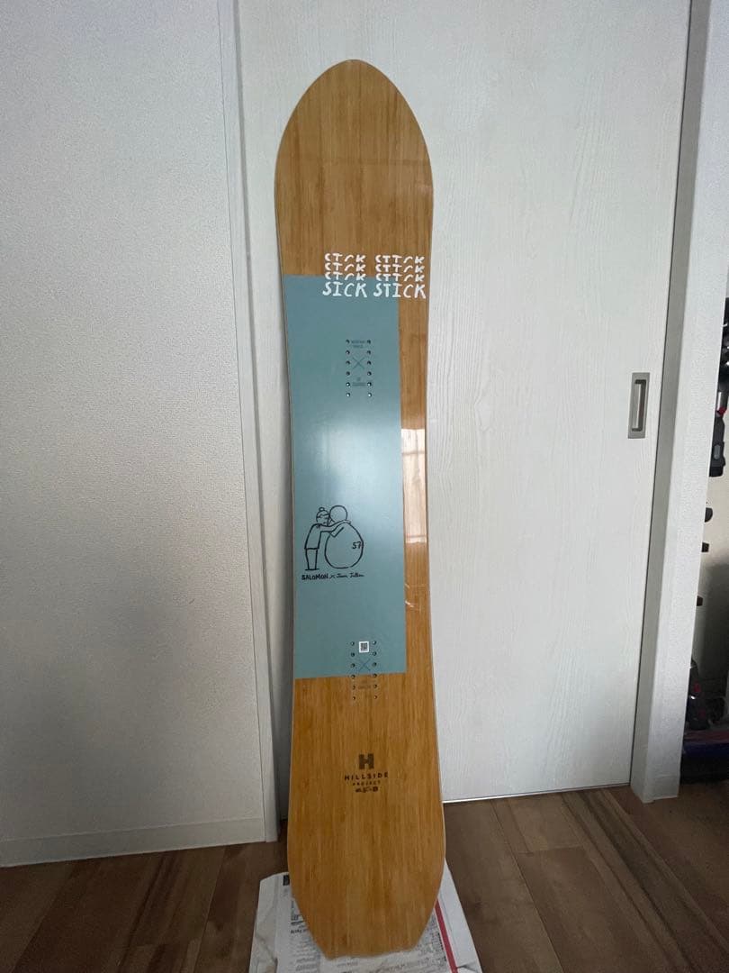 スノーボード salomon board 18/19 sickstick 157