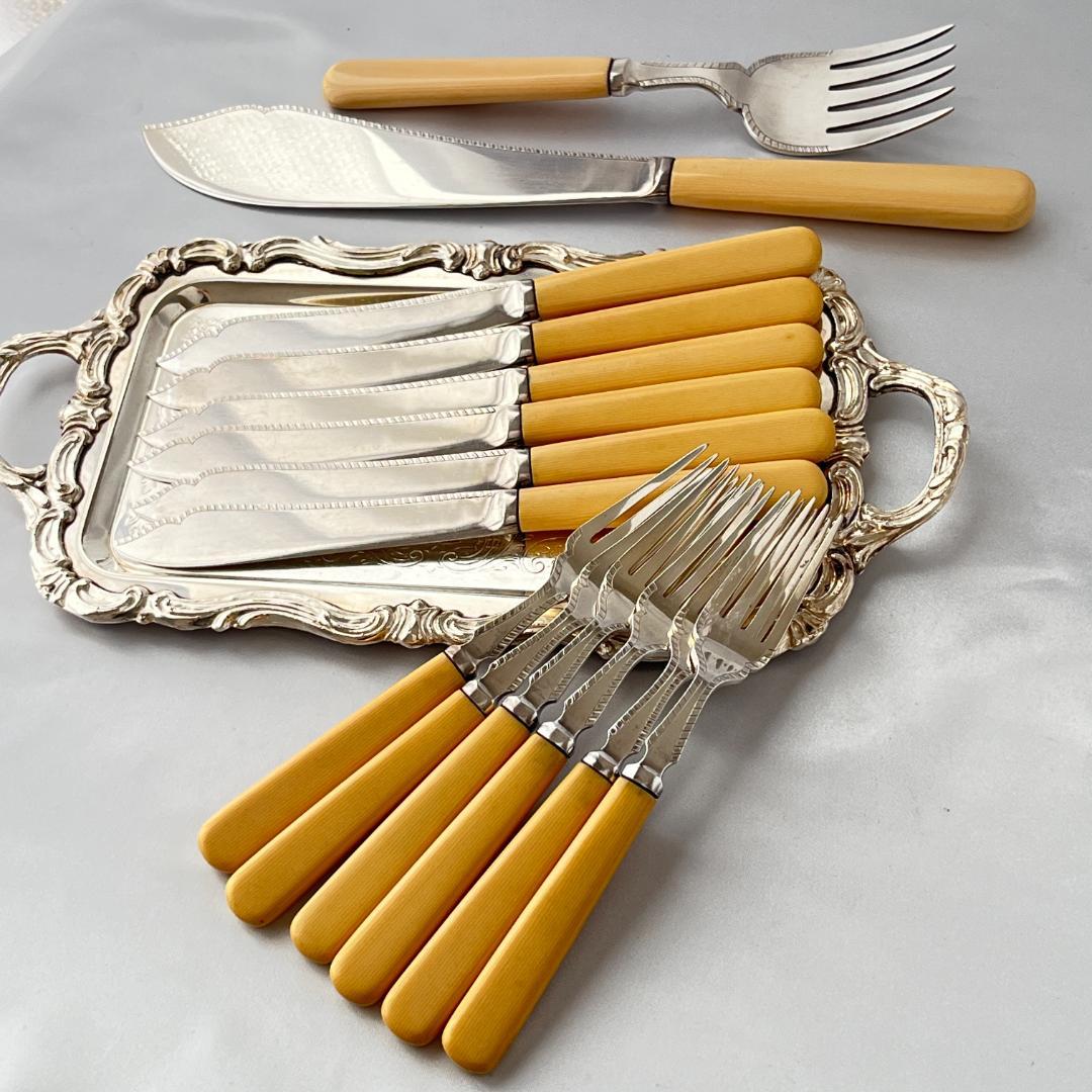 【Mappin & Webb】 カトラリーセット ナイフ/フォーク サーバー