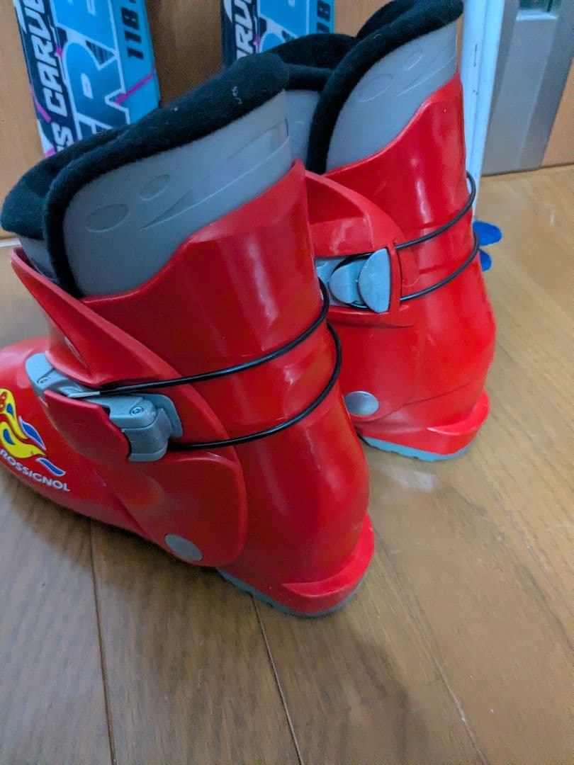 子供用　スキーセット　板118センチ　ブーツ22.5センチ