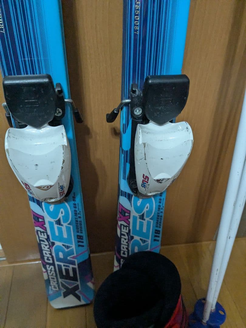 子供用　スキーセット　板118センチ　ブーツ22.5センチ