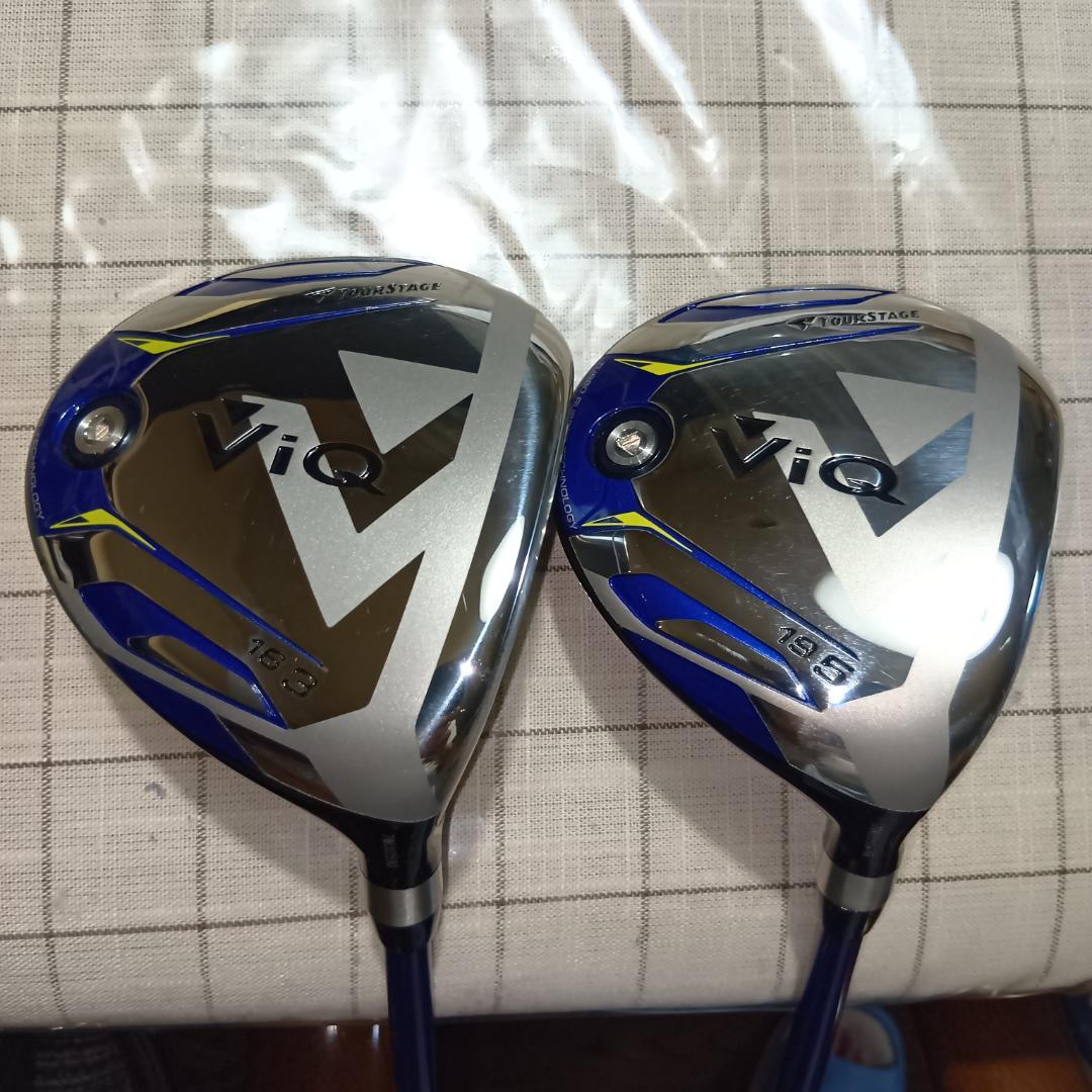 ブリヂストン　ツアーステージViQ13本フルセット,フレックスS＋キャディバック