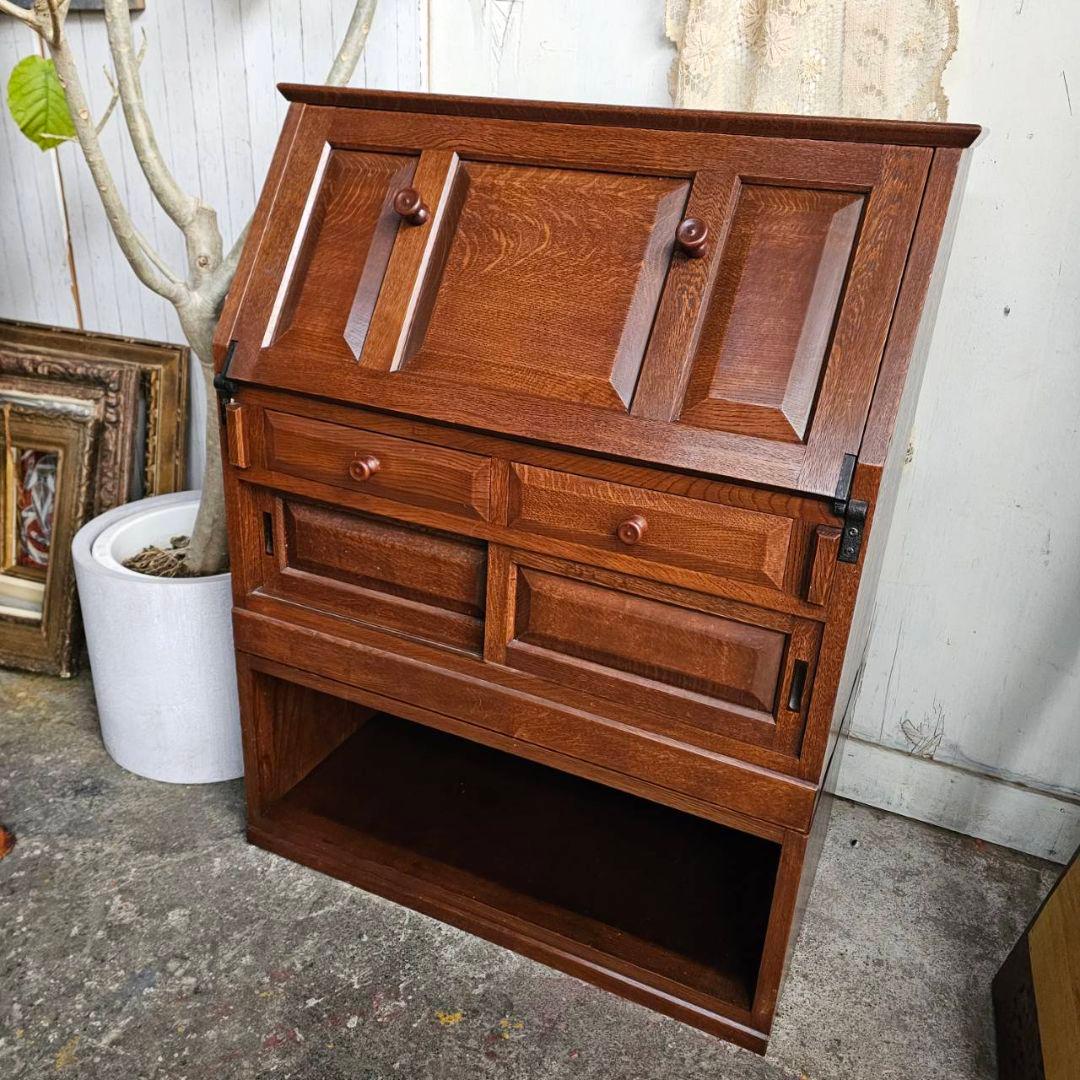 木製 ライティングビューロー 吉田璋也 鳥取民藝 辰巳木工