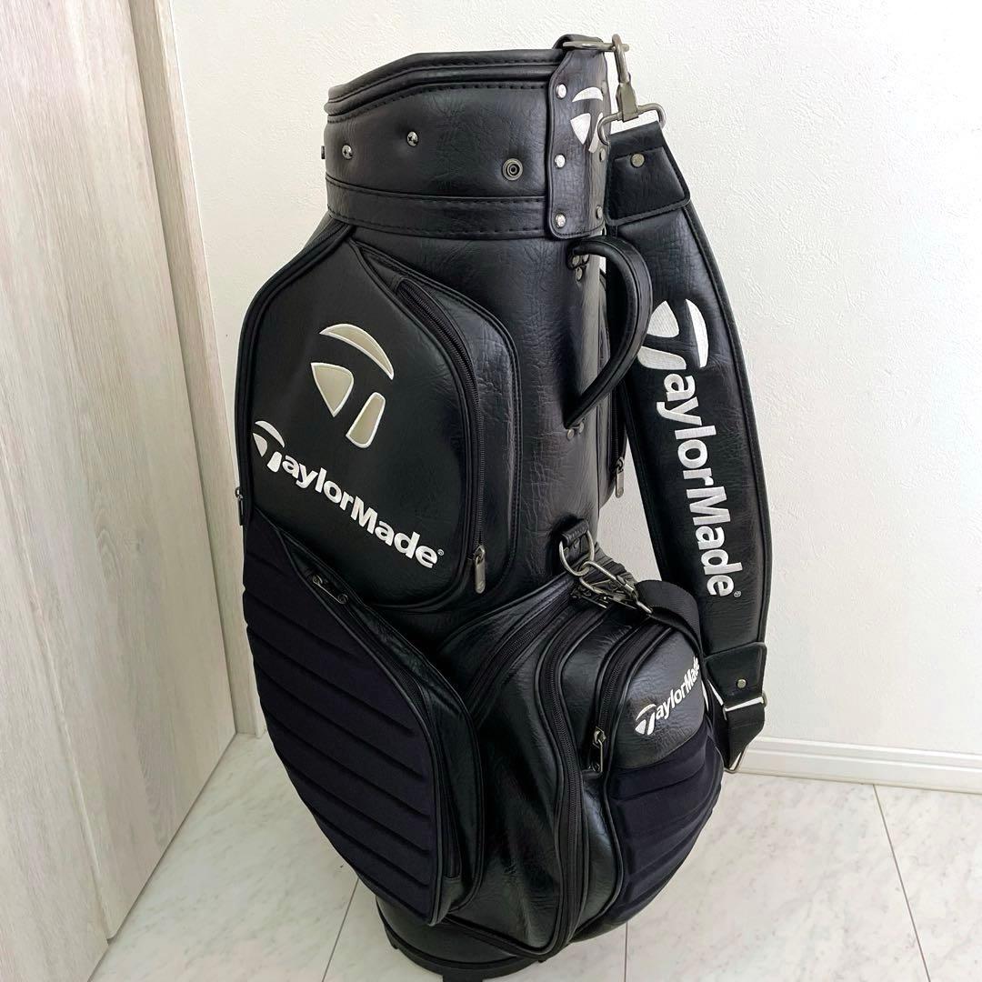 希少　美品　テーラーメイド キャディバッグ クラシック　本革調