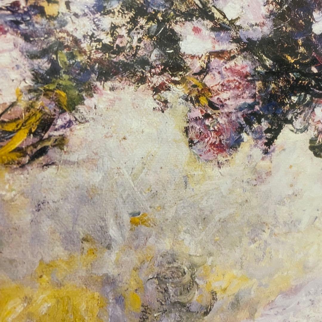 【特価品‼︎】モネ　花瓶の花　絵画　油絵　複製画