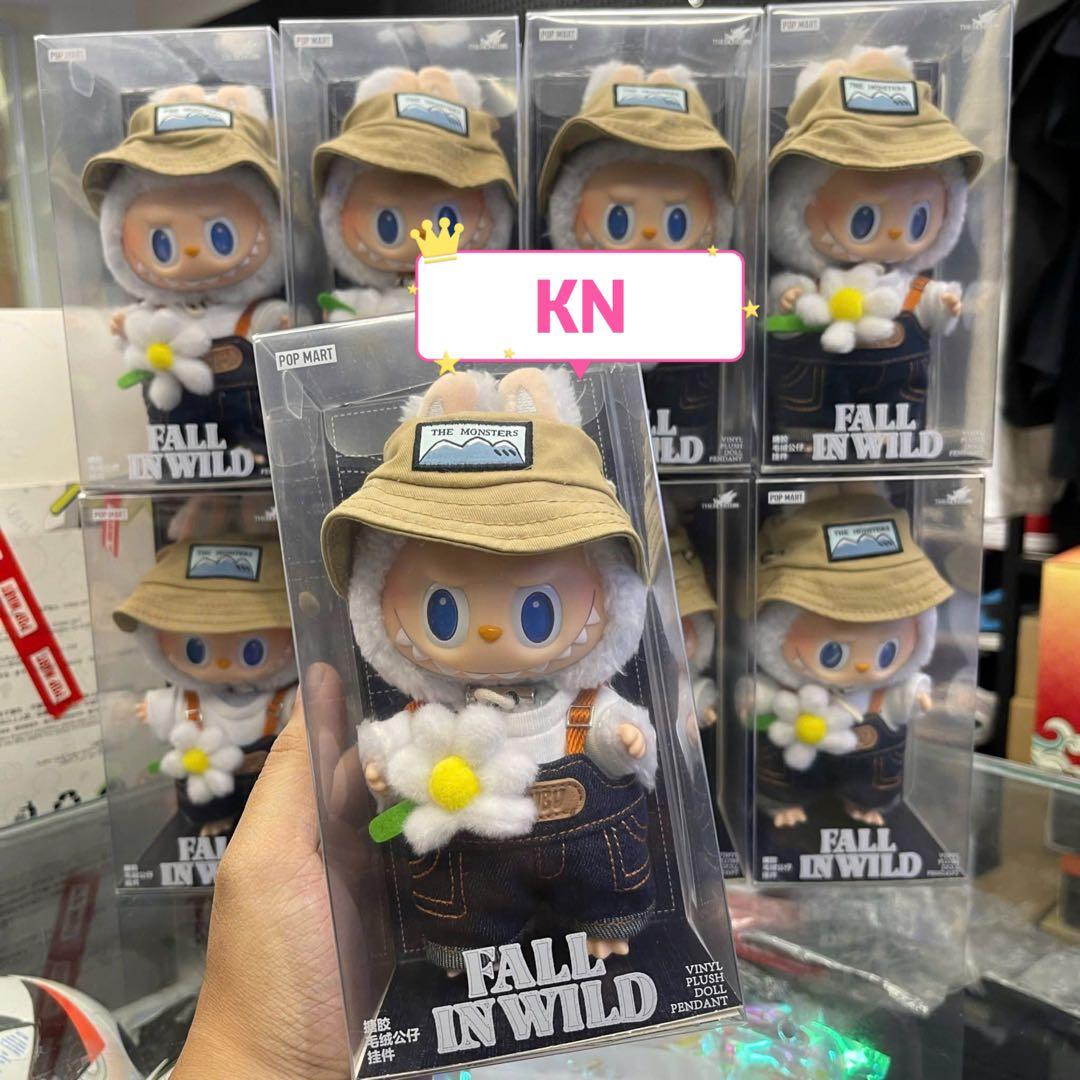 ぬいぐるみ Popmart Labubu THE MONSTERS FALL IN WILD