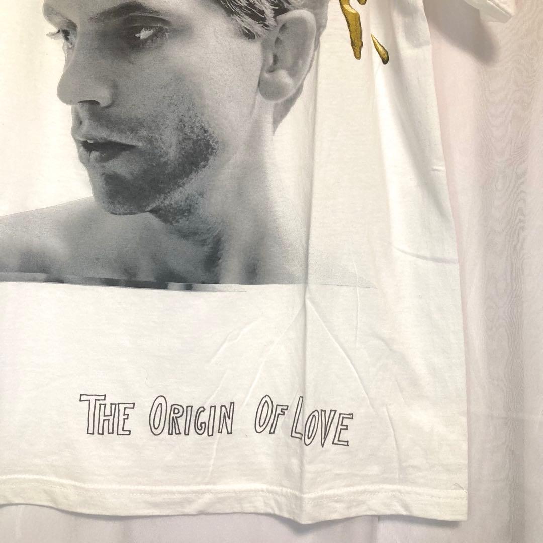 貴重 MIKA 直筆サイン入り 2013 ツアーTシャツ　白／L