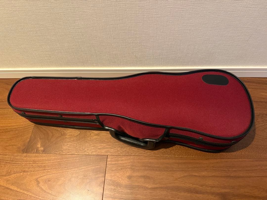 ヴァイオリン ケース UL Shell ONE バイオリン 赤 1/2 2分の1