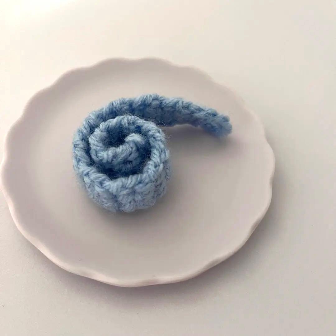 ぬい服 10cm ハンドメイド 毛糸 マフラー