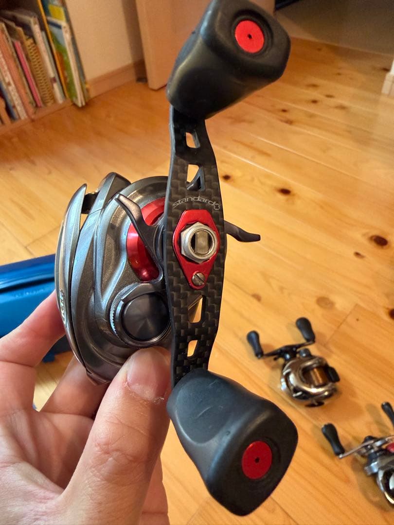 バス釣り引退　シマノ　メタニウムDC カーボンハンドル