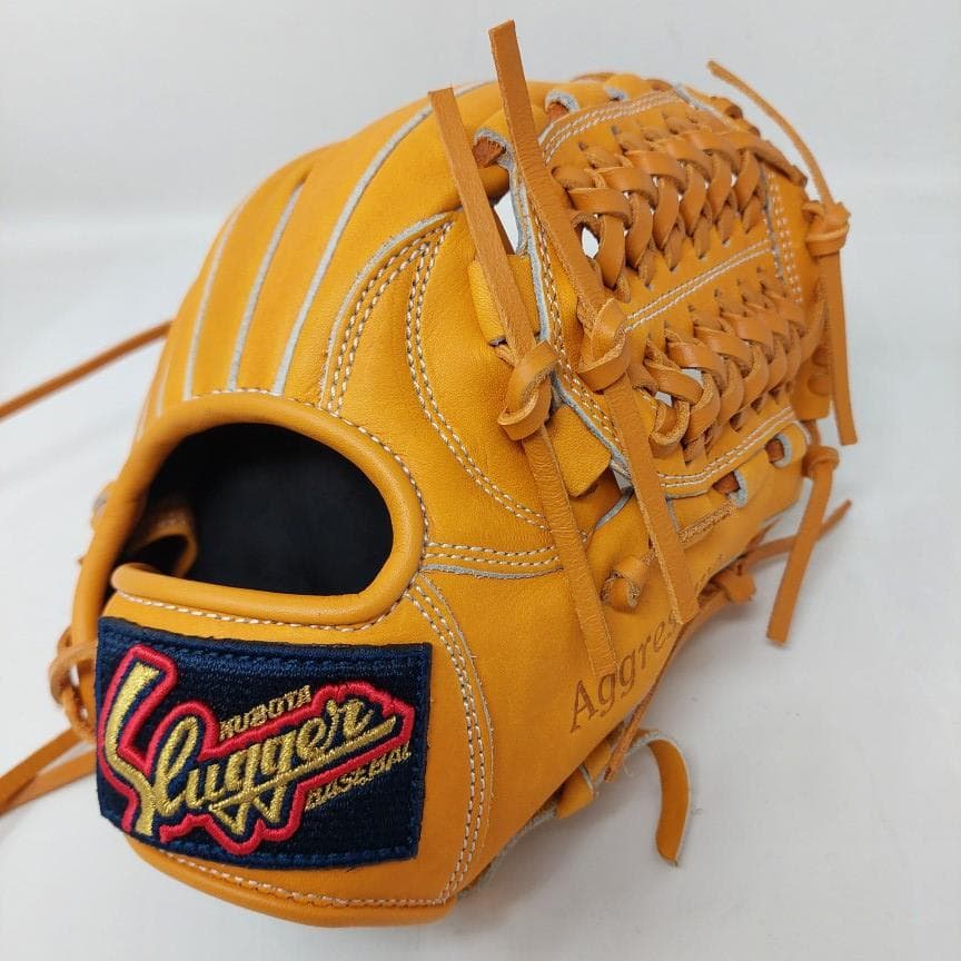 久保田スラッガー 少年軟式グラブ KSN-J2 オレンジ 右投げ