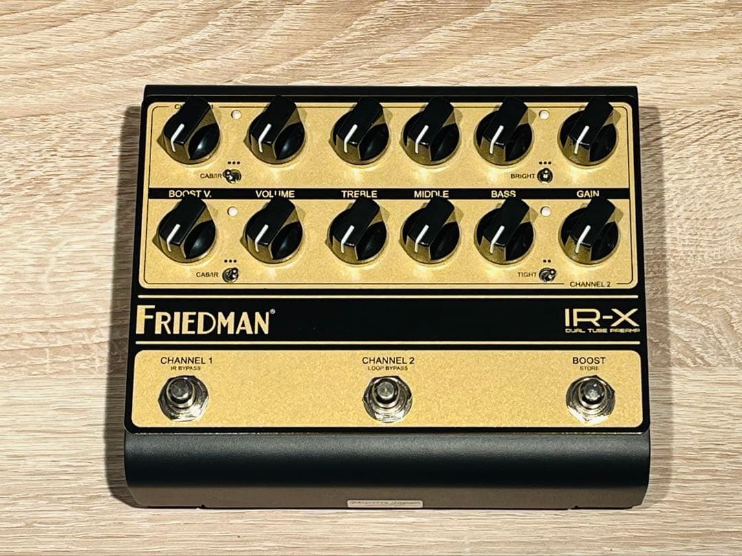 Friedman IR-X 真空管プリアンプ