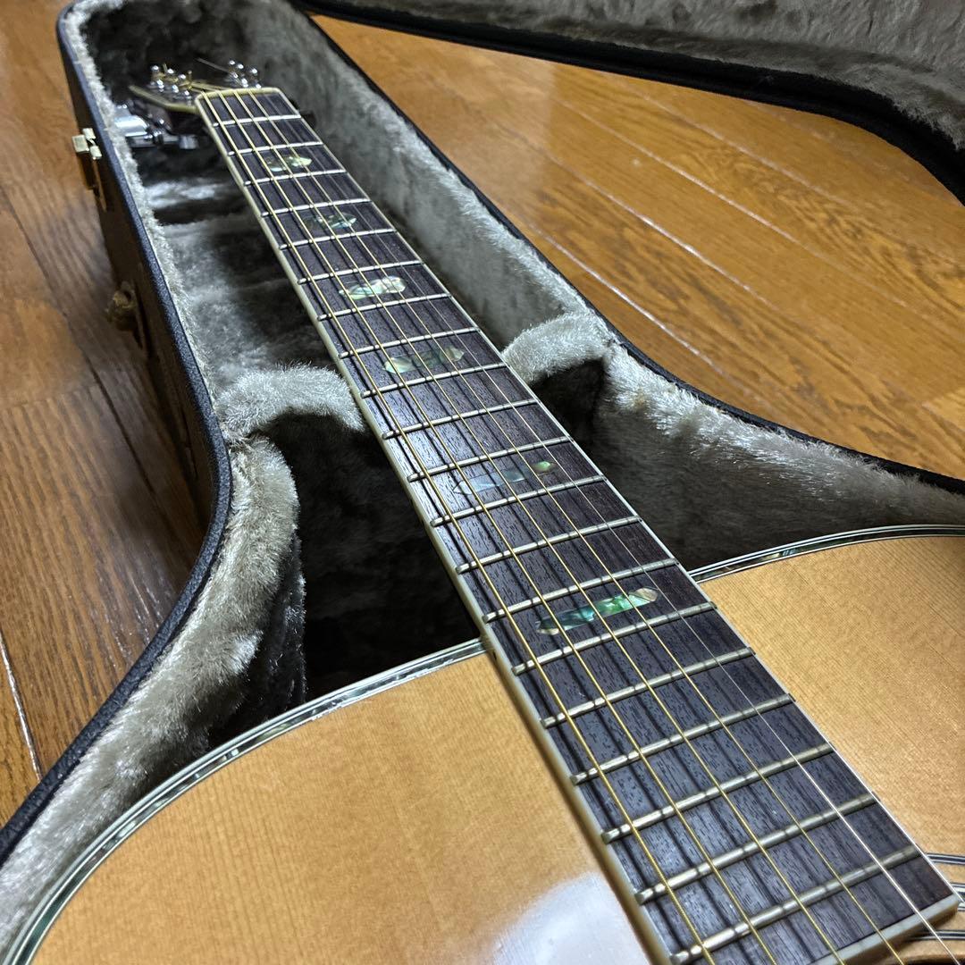 Morris W-40 アコースティックギター 専用ケース付