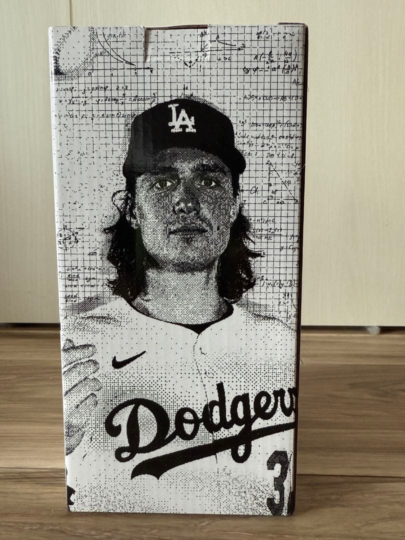 【2025年9月21日来場者限定】ドジャース　グラスノー　ボブルヘッド