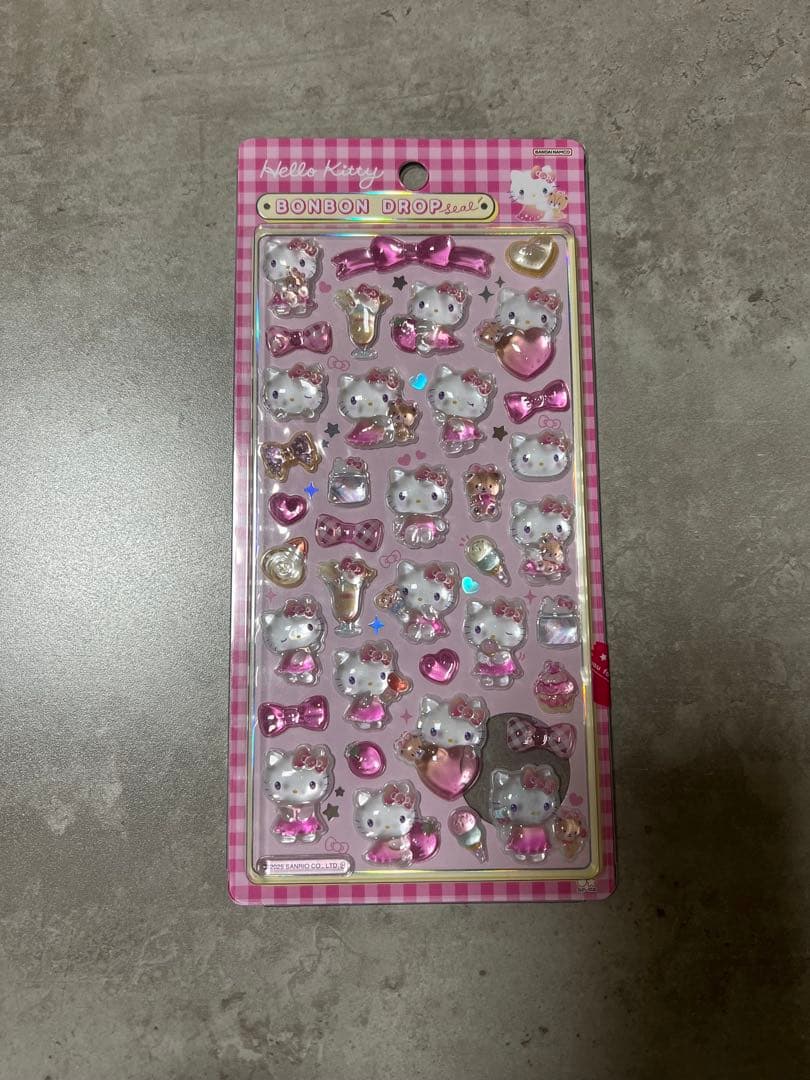 ボンボンドロップシール　サンリオ　 4枚セット