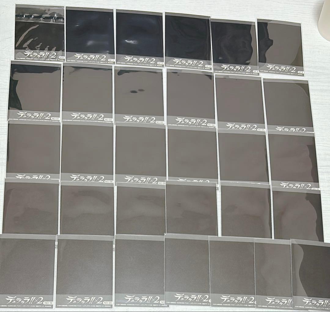 デュラララ　チェキ風カード　折原臨也　バースデーパック　コンプ