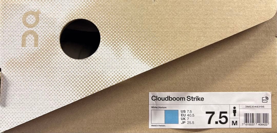 【新品正規品】早い者勝ち！大特価！クラウドブーム　ストライク 25.5cm②