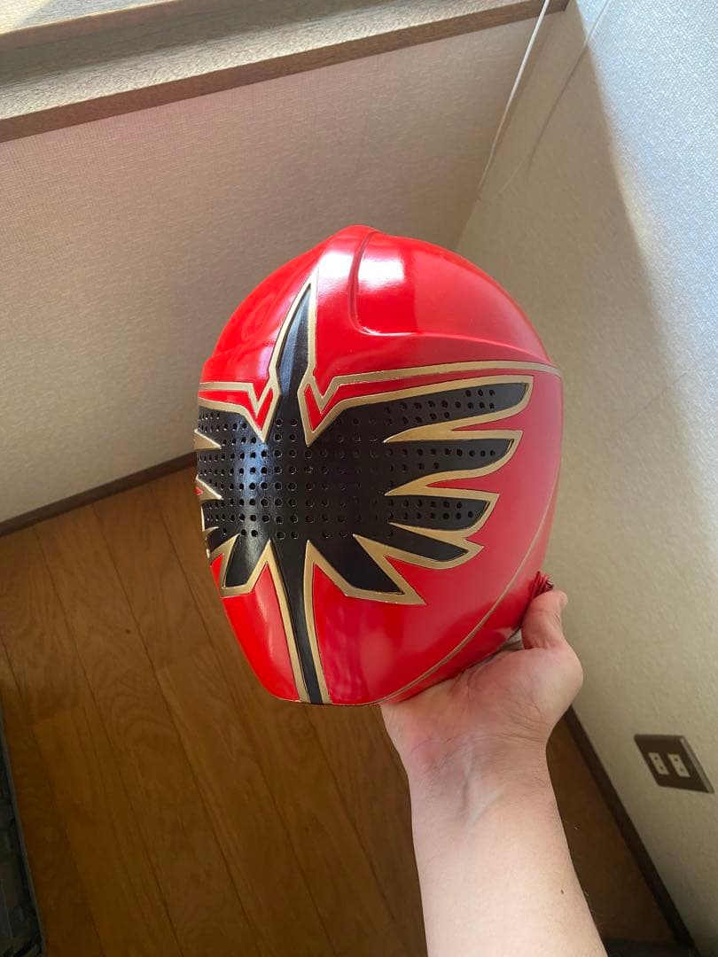 マジレンジャー マジレッド FRPマスク アトラク 特撮 コスプレ 1/1