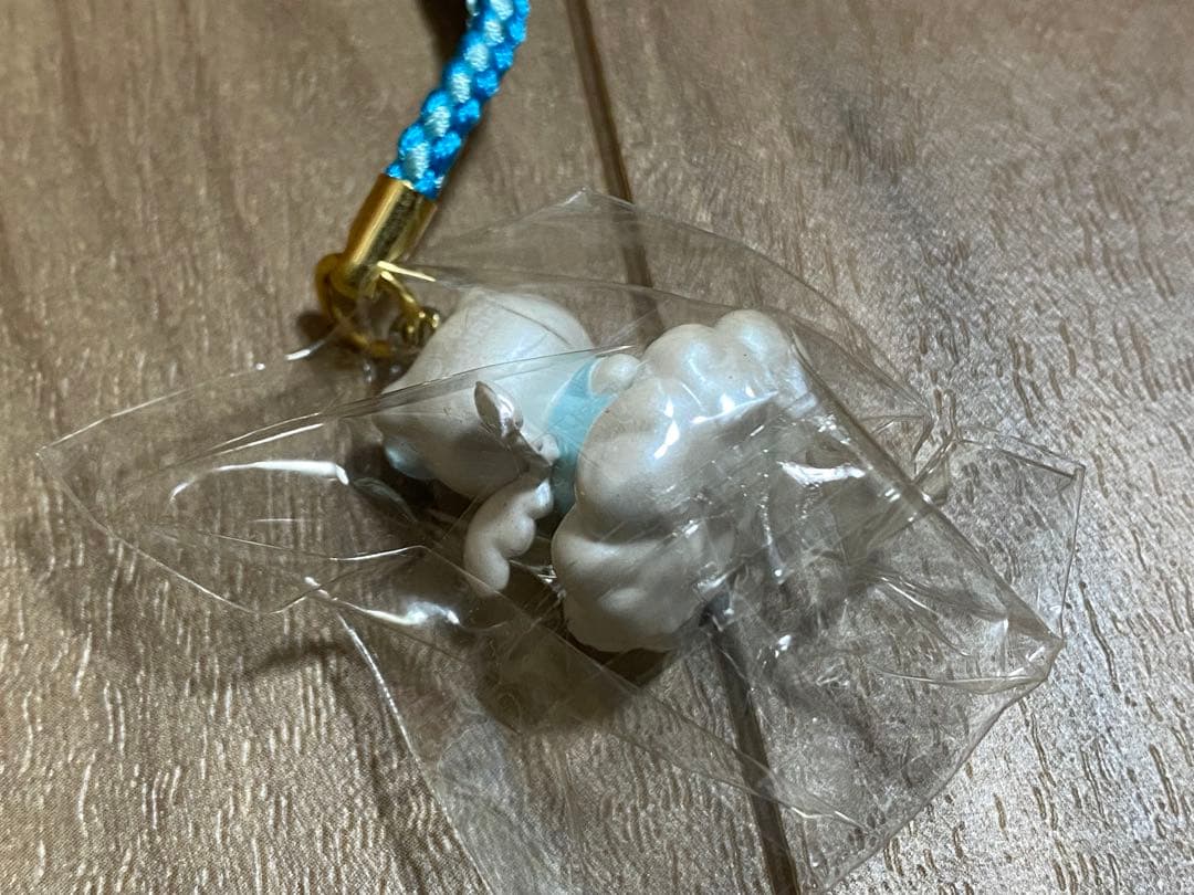 ハローキティ ストラップ 根付 ねつけ 雲 KITTY&MIMMY 28th