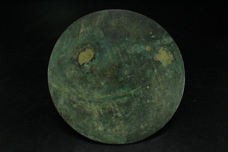 中国美術 古鏡 鳳獣紋 銅鏡(K-YC581)