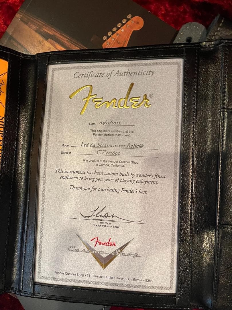 ギター Fender Custom Shop LTD 64 Stratocaster