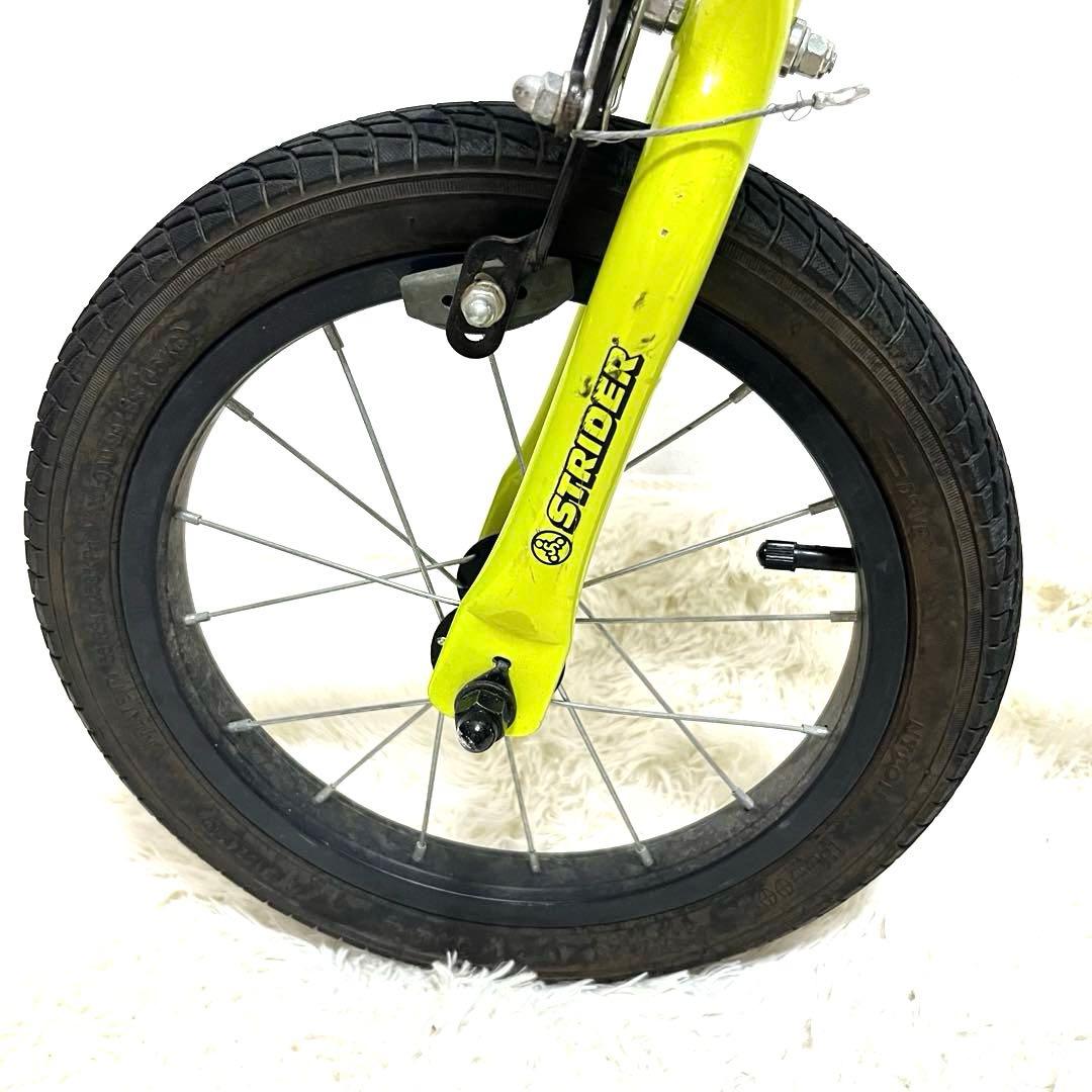 ストライダー　STRIDER　14X　ライムイエロー　希少　人気　廃盤 ペダル付