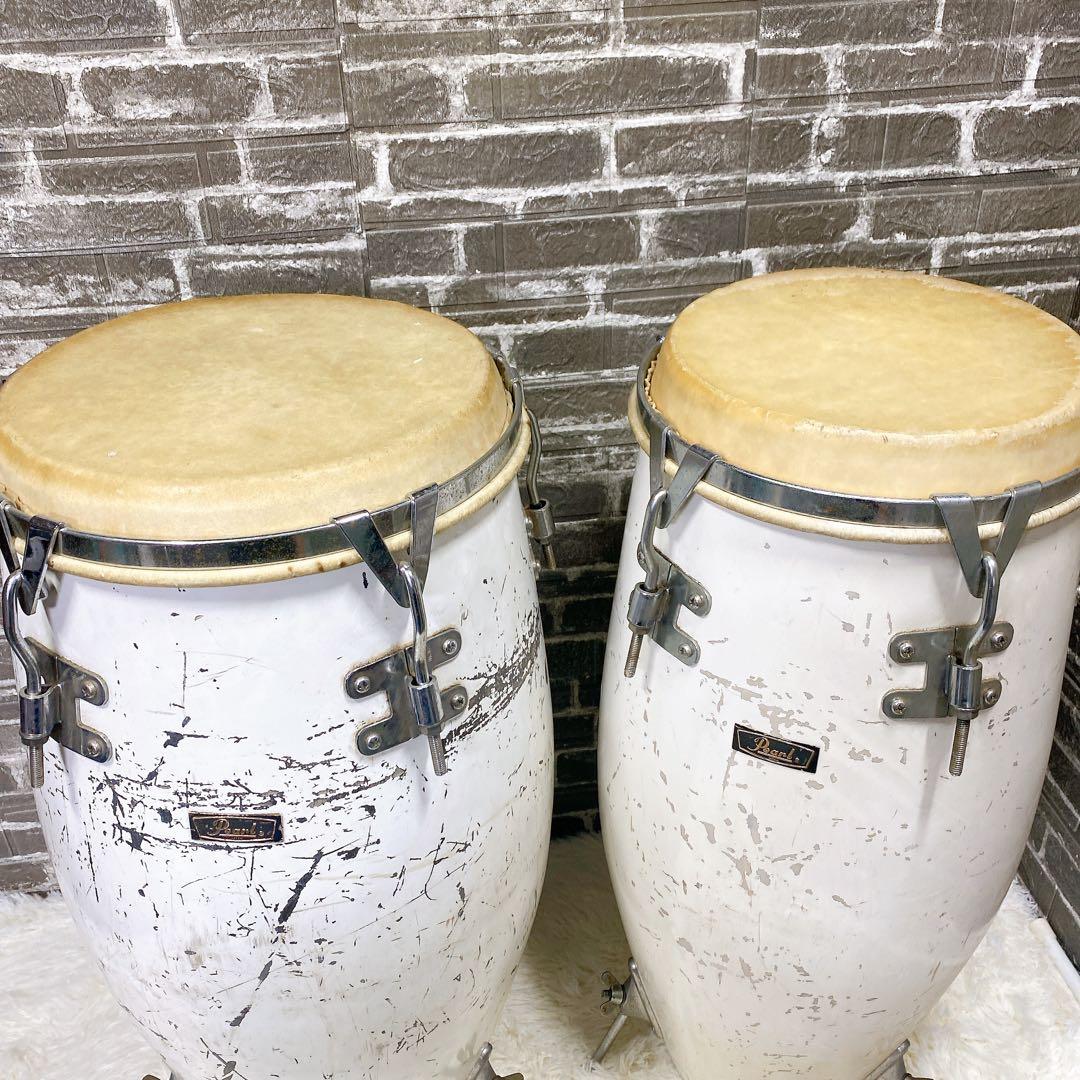 Pearl コンガセット パール打楽器 民族楽 器　2個セット