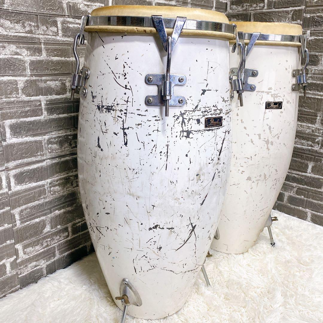 Pearl コンガセット パール打楽器 民族楽 器　2個セット