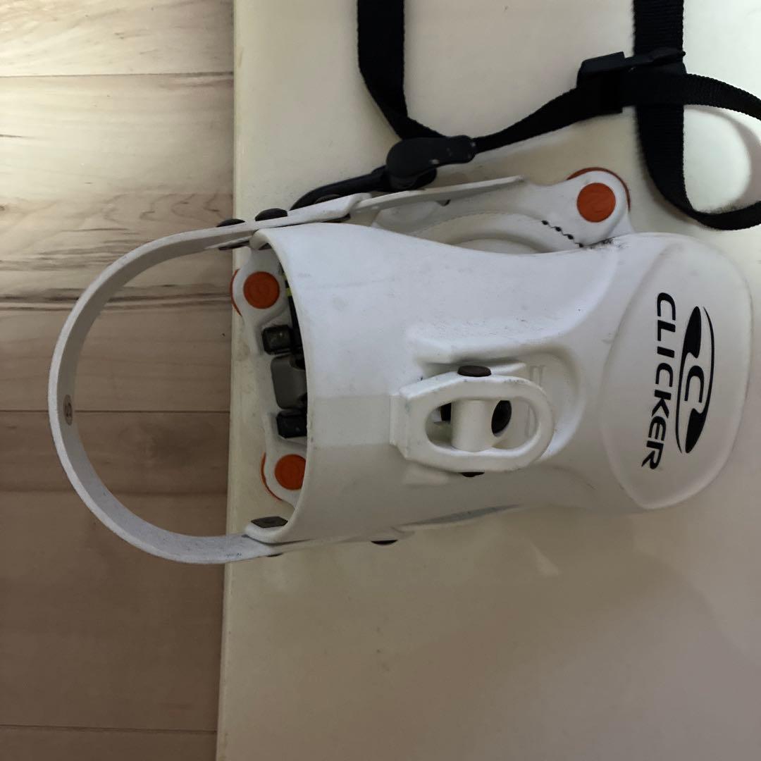 CLICKER スノーボード ビンディング ＮＡＫEDスノーボード、ステップイン